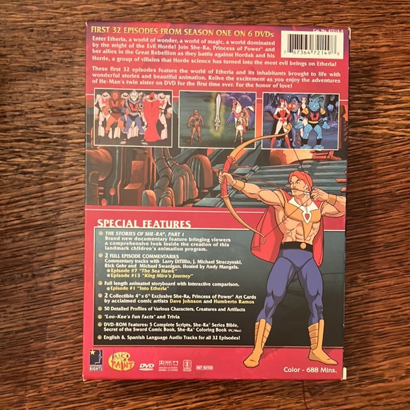 She-Ra Princess of Power DVD Boxed Set - Picture 10 of 11